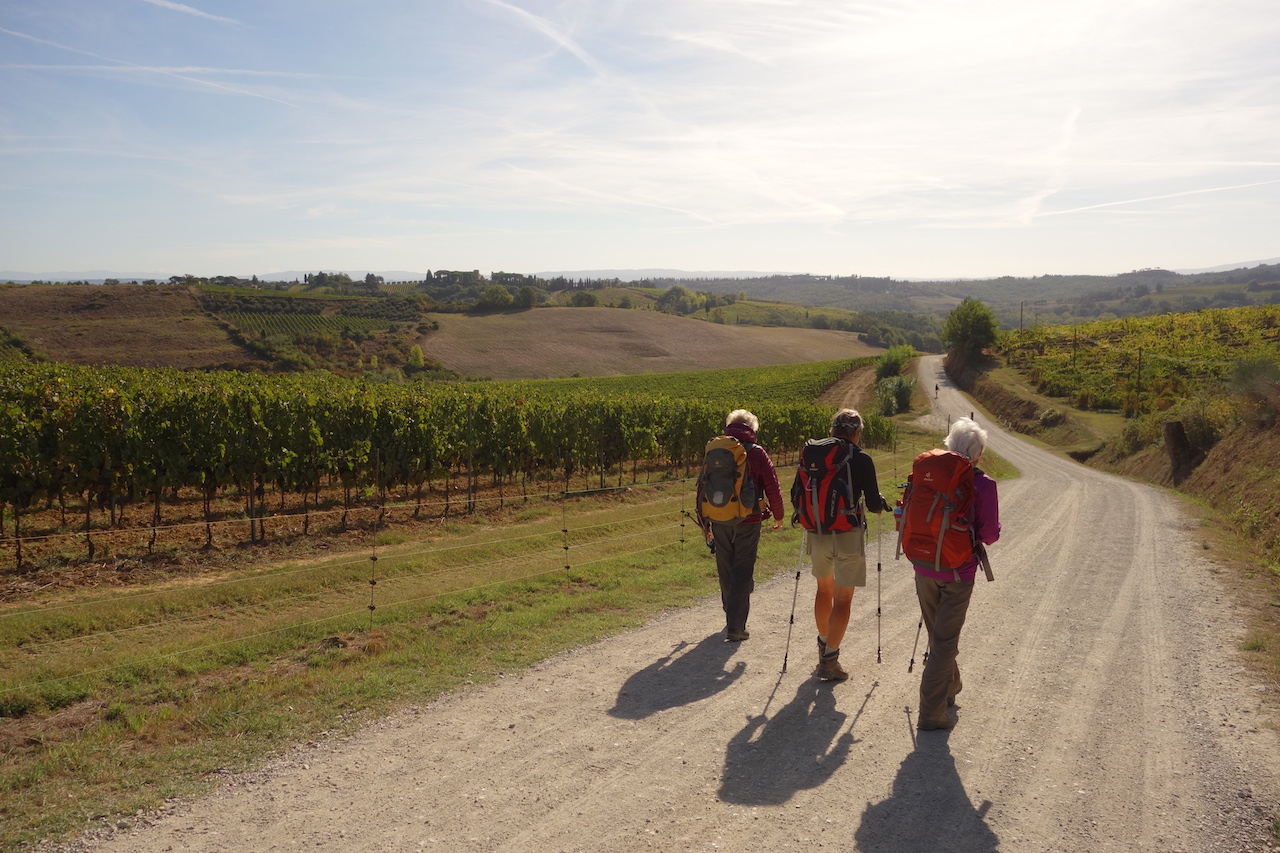 Sur la Via Francigena Sur la Via Francigena